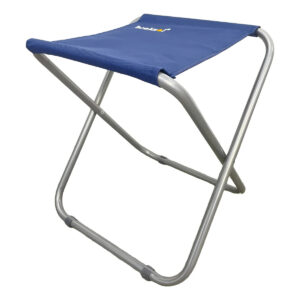 Banquito Plegable Tijera - Azul