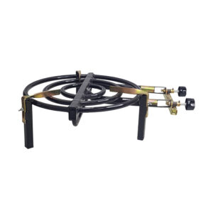 Quemador Paellero 38 Cm 2 Perillas - Gas Envasado