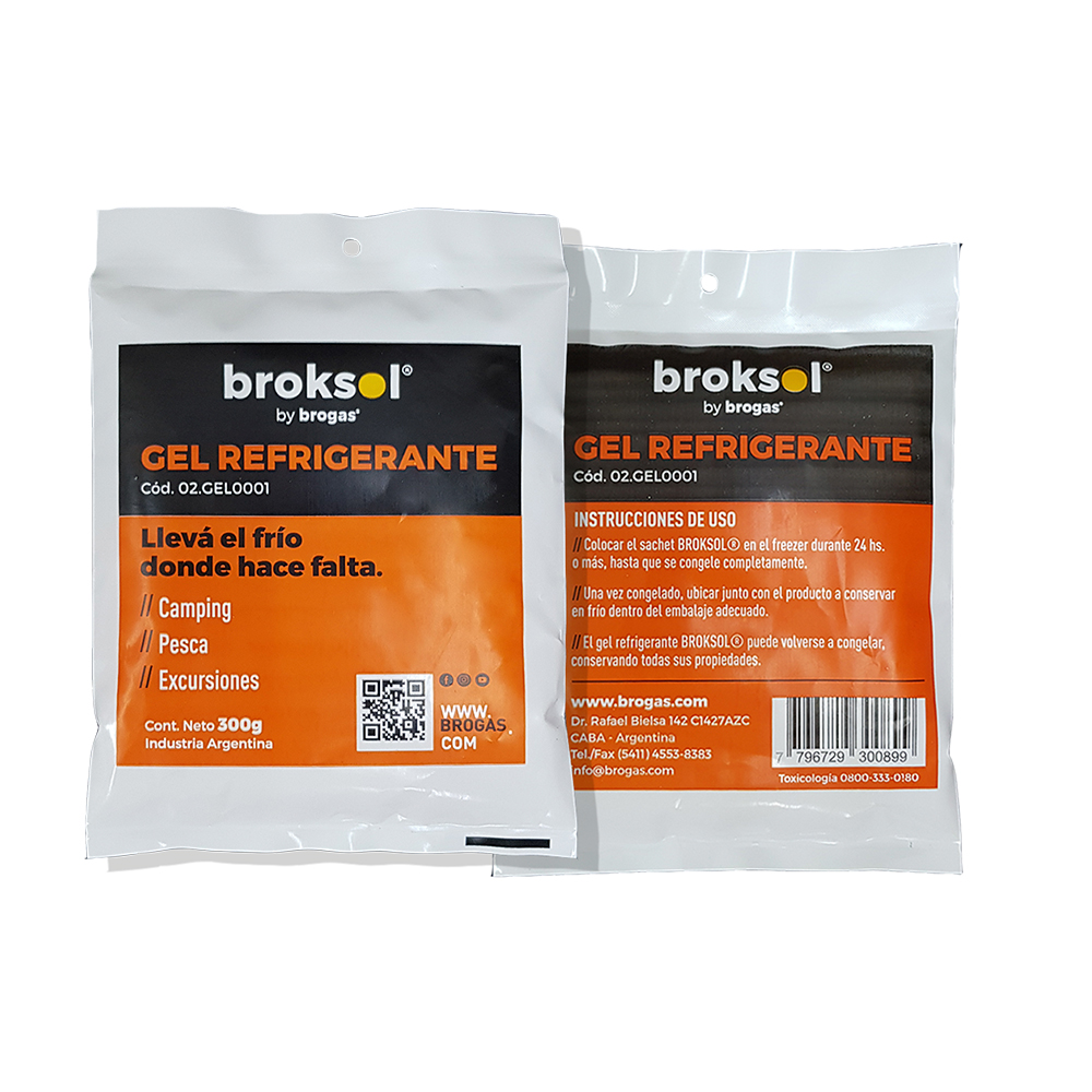 Gel Refrigerante en Sachet 300 Grs