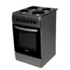 Cocina Electrica 4 Hornallas Acero Inoxidable