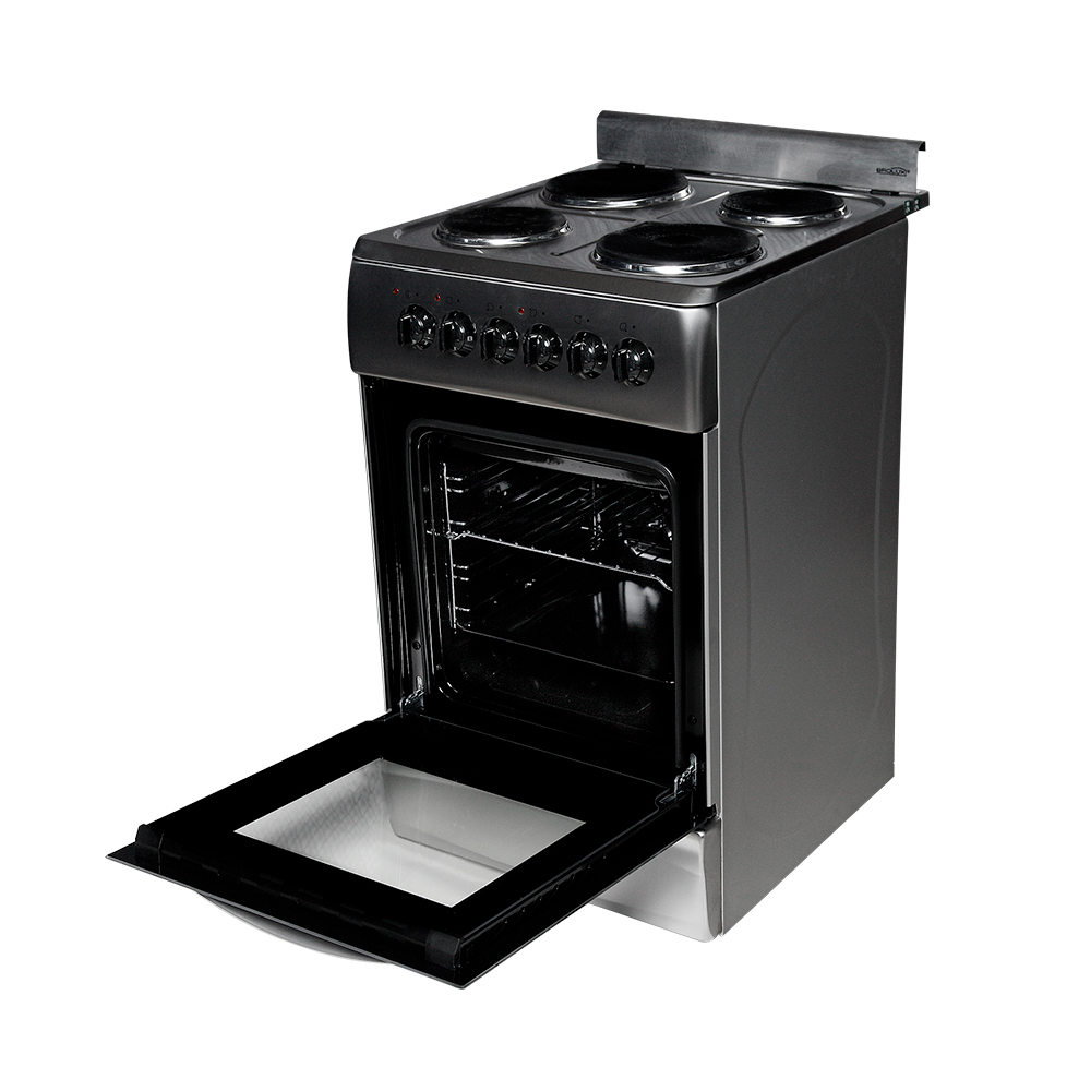 Cocina Electrica 4 Hornallas Acero Inoxidable - vista 3