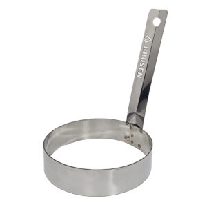 Molde simple para huevo Brosen de acero inoxidable con mango