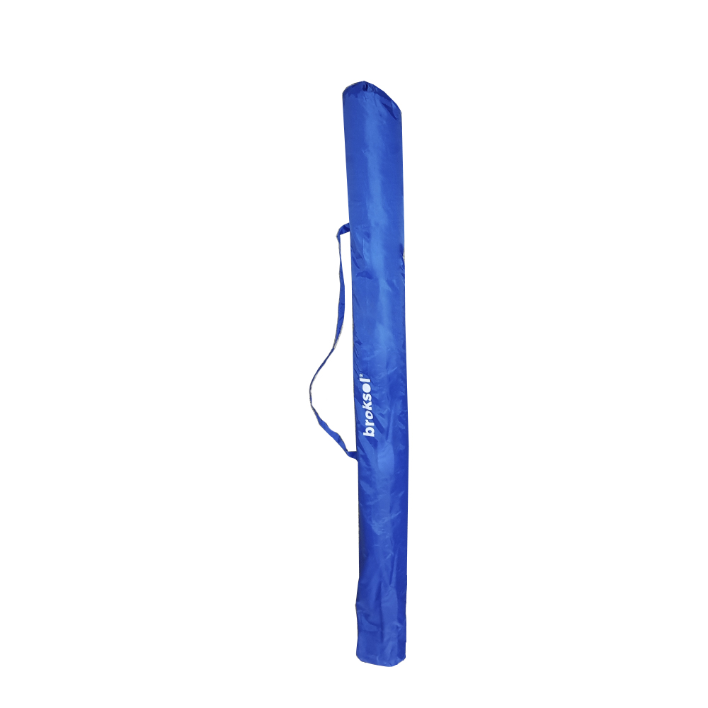 Sombrilla con Rompevientos 2.20 Mts - Azul - vista 2