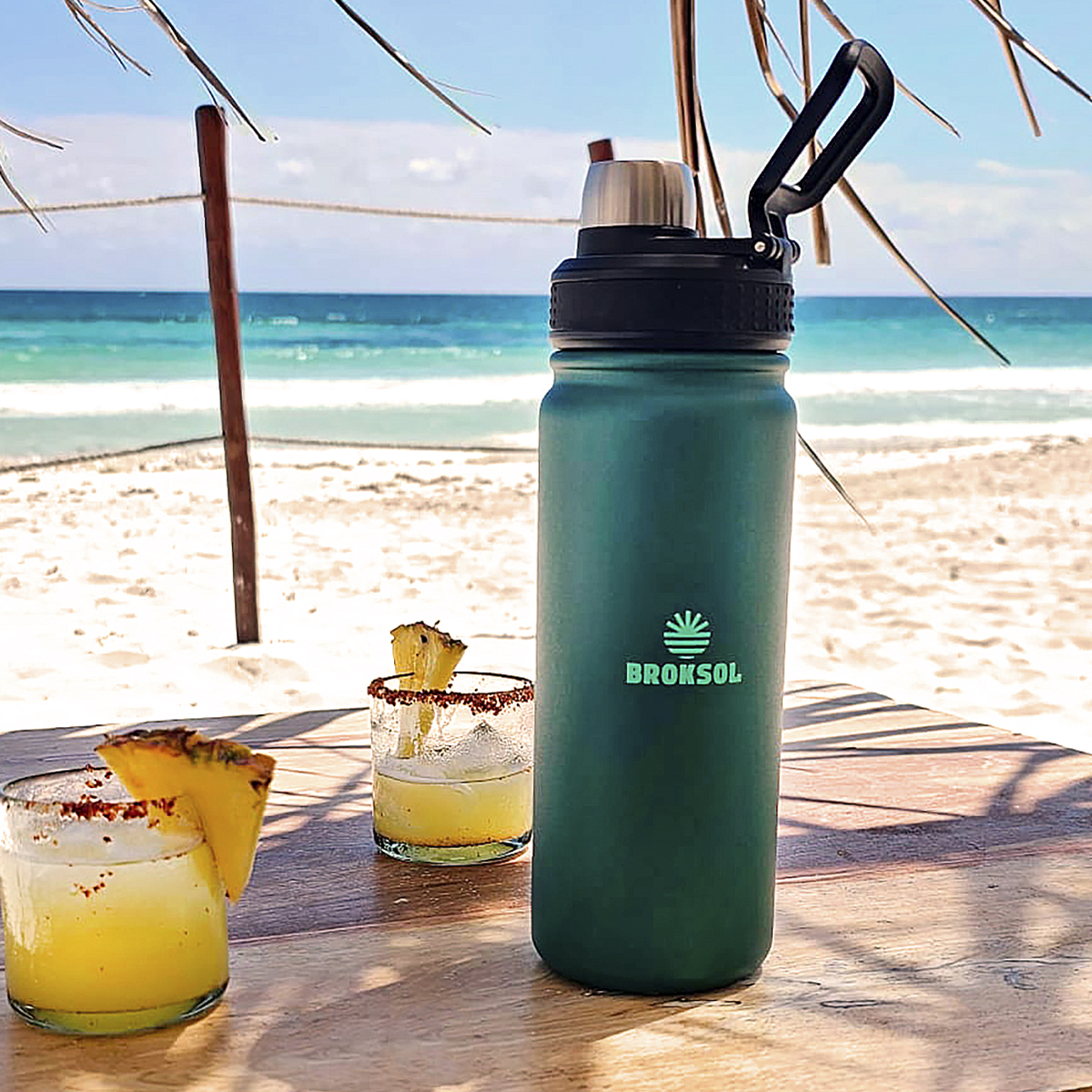 Botella Fitness 650 Ml - Verde - vista 6