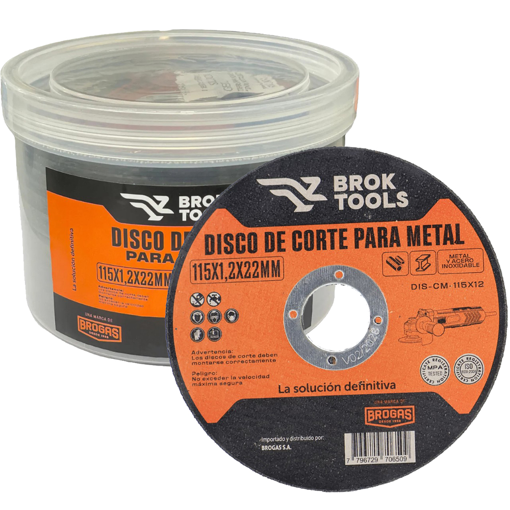 Caja X50 Disco de Corte 115x1.2