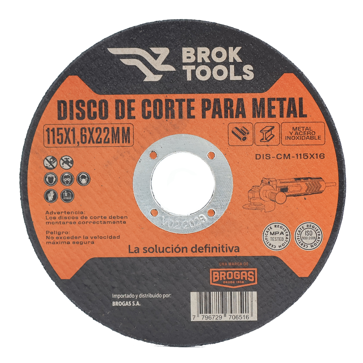 Caja X50 Disco de Corte - vista 2