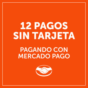 Financiación en 12 pagos sin tarjeta pagando con Mercado Pago