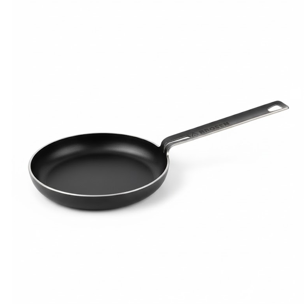 Provoletera de hierro de 15 cm con mango largo