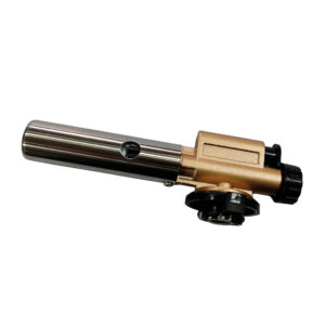Soplete giro 360° con cuerpo dorado, sin cartucho